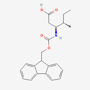 (3S，4S)-3-((((9H-Fluoren-9-yl)methoxy)carbonyl)amino)-4-methylhexanoic acid