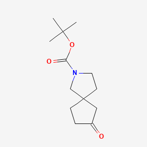 tert-Butyl 7-oxo-2-azaspiro[4.4]nonane-2-carboxylate