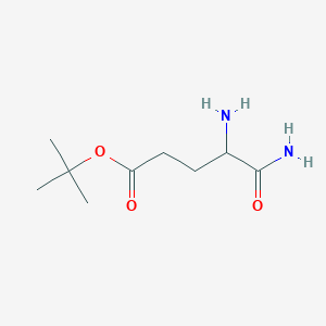 1,1-Dimethylethyl 4,5-diamino-5-oxopentanoate
