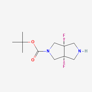 tert-Butyl cis-3a,6a-difluorohexahydropyrrolo[3,4-c]pyrrole-2(1H)-carboxylate