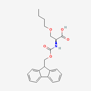 N-(((9H-Fluoren-9-yl)methoxy)carbonyl)-O-butyl-L-serine