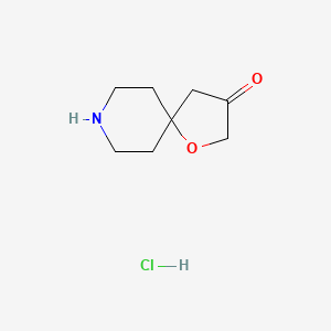 1-Oxa-8-azaspiro[4.5]decan-3-one hydrochloride