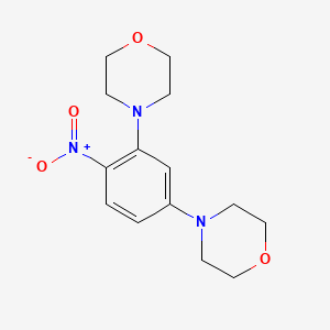 4,4'-(4-Nitro-1,3-phenylene)dimorpholine