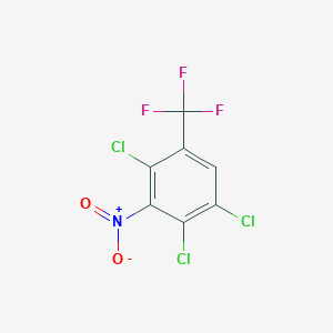 1，2，4-Trichloro-3-nitro-5-(trifluoromethyl)benzene