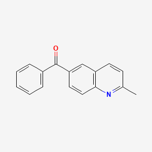 (2-Methyl-6-quinolinyl)phenylmethanone