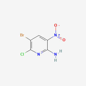 5-Bromo-6-chloro-3-nitropyridin-2-amine