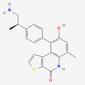 (R)-9-(4-(1-氨基丙-2-基)苯基)-8-羟基-6-甲基噻吩并[2,3-c]喹啉-4(5H)-酮