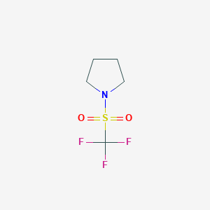 1-[(Trifluoromethyl)sulfonyl]pyrrolidine