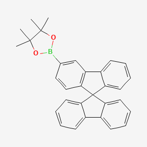 2-(9,9'-Spirobi[fluoren]-3-yl)-4,4,5,5-tetramethyl-1,3,2-dioxaborolane