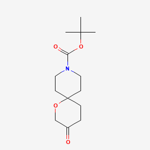 tert-Butyl 3-oxo-1-oxa-9-azaspiro[5.5]undecane-9-carboxylate