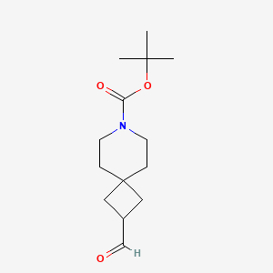 tert-Butyl 2-formyl-7-azaspiro[3.5]nonane-7-carboxylate