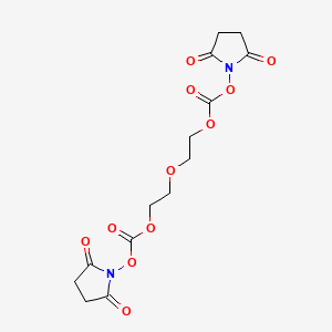 C，C′-(Oxydi-2，1-ethanediyl) bis[C-(2，5-dioxo-1-pyrrolidinyl) carbonate]