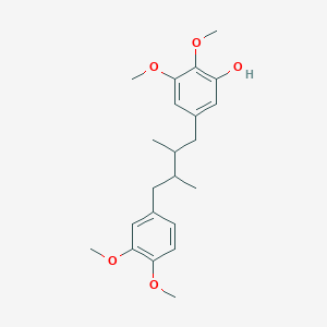 5-[4-(3,4-Dimethoxyphenyl)-2,3-dimethylbutyl]-2,3-dimethoxyphenol