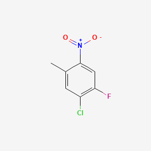 1-Chloro-2-fluoro-5-methyl-4-nitrobenzene