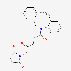 Azadibenzocyclooctyne-NHS ester, with 4 carbon linker