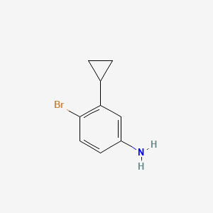 4-Bromo-3-cyclopropylaniline