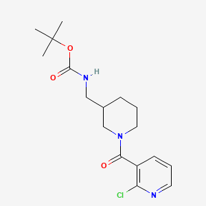 tert-Butyl ((1-(2-chloronicotinoyl)piperidin-3-yl)methyl)carbamate