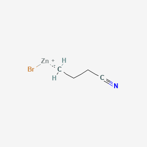 3-Cyanopropylzinc bromide, 0.5M in THF, packaged under Argon in resealable ChemSeal^t bottles