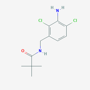 N-(3-Amino-2,4-dichlorobenzyl)pivalamide