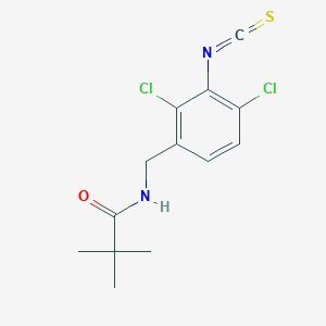 N-[(2，4-Dichloro-3-isothiocyanatophenyl)methyl]-2，2-dimethylpropanamide