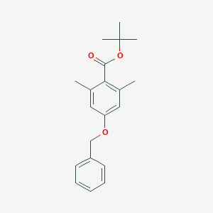 1，1-Dimethylethyl 2，6-dimethyl-4-(phenylmethoxy)benzoate