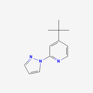 4-(tert-Butyl)-2-(1H-pyrazol-1-yl)pyridine