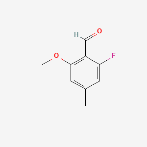 2-Fluoro-6-methoxy-4-methylbenzaldehyde