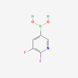 (5,6-Difluoropyridin-3-yl)boronic acid