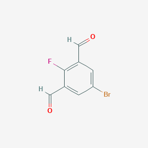 5-Bromo-2-fluoroisophthalaldehyde
