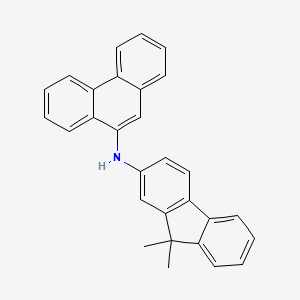 N-(9,9-dimethyl-9H-fluoren-2-yl)phenanthren-9-amine