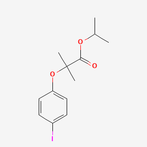 1-Methylethyl 2-(4-iodophenoxy)-2-methylpropanoate