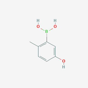 (5-Hydroxy-2-methylphenyl)boronic acid