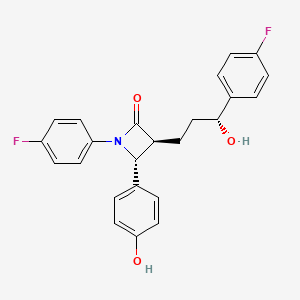 (3S,4R)-1-(4-Fluorophenyl)-3-((R)-3-(4-fluorophenyl)-3-hydroxypropyl)-4-(4-hydroxyphenyl)azetidin-2-one