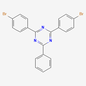 2,4-Bis(4-bromophenyl)-6-phenyl-1,3,5-triazine