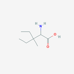 3-Ethyl-3-methylnorvaline