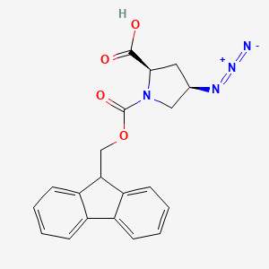 (2R,4R)-Fmoc-D-Pro(4-N3)-OH