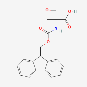 3-((((9H-Fluoren-9-yl)methoxy)carbonyl)amino)oxetane-3-carboxylic acid