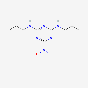 6-(Methoxy(methyl)amino)-N2,N4-dipropyl-1,3,5-triazine-2,4-diamine