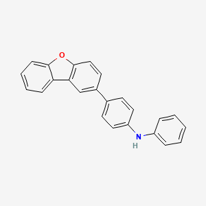 4-(2-Dibenzofuranyl)-N-phenylbenzenamine