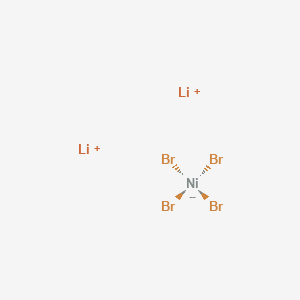Dilithium tetrabromonickelate(II), 0.5M solution in THF, AcroSeal®