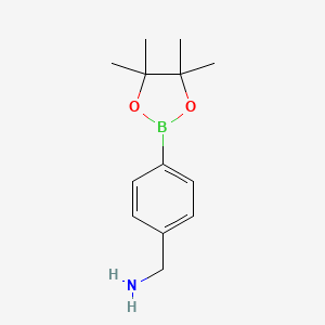 (4-(4,4,5,5-Tetramethyl-1,3,2-dioxaborolan-2-yl)phenyl)methanamine