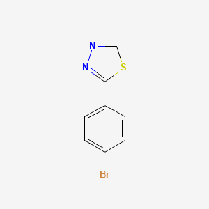 2-(4-bromophenyl)-1,3,4-thiadiazole