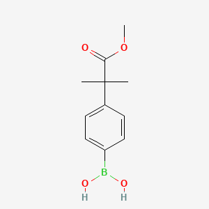 (4-(1-Methoxy-2-methyl-1-oxopropan-2-yl)phenyl)boronic acid