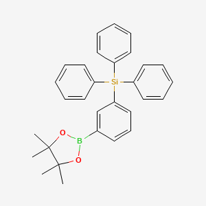 Triphenyl[3-(4,4,5,5-tetramethyl-1,3,2-dioxaborolan-2-yl)phenyl]silane