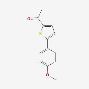 1-[5-(4-Methoxyphenyl)-2-thienyl]-1-ethanone