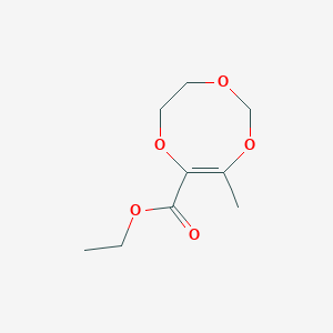 Ethyl 4-methyl-7，8-dihydro-1，3，6-trioxocine-5-carboxylate