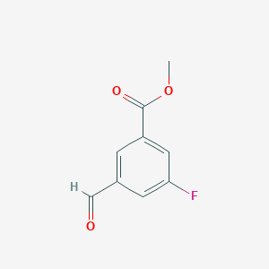 methyl 3-fluoro-5-formylbenzoate