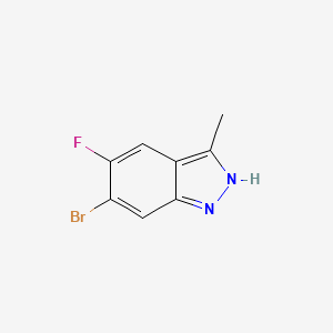 6-Bromo-5-fluoro-3-methyl-1H-indazole