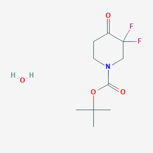 Tert-Butyl 3,3-difluoro-4-oxopiperidine-1-carboxylate hydrate