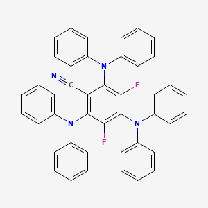 2,4,6-Tris(diphenylamino)-3,5-difluorobenzonitrile , 98%